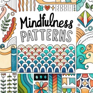 mindfulness patterns: coloring book with creative pattern designs for stress relief and relaxation
